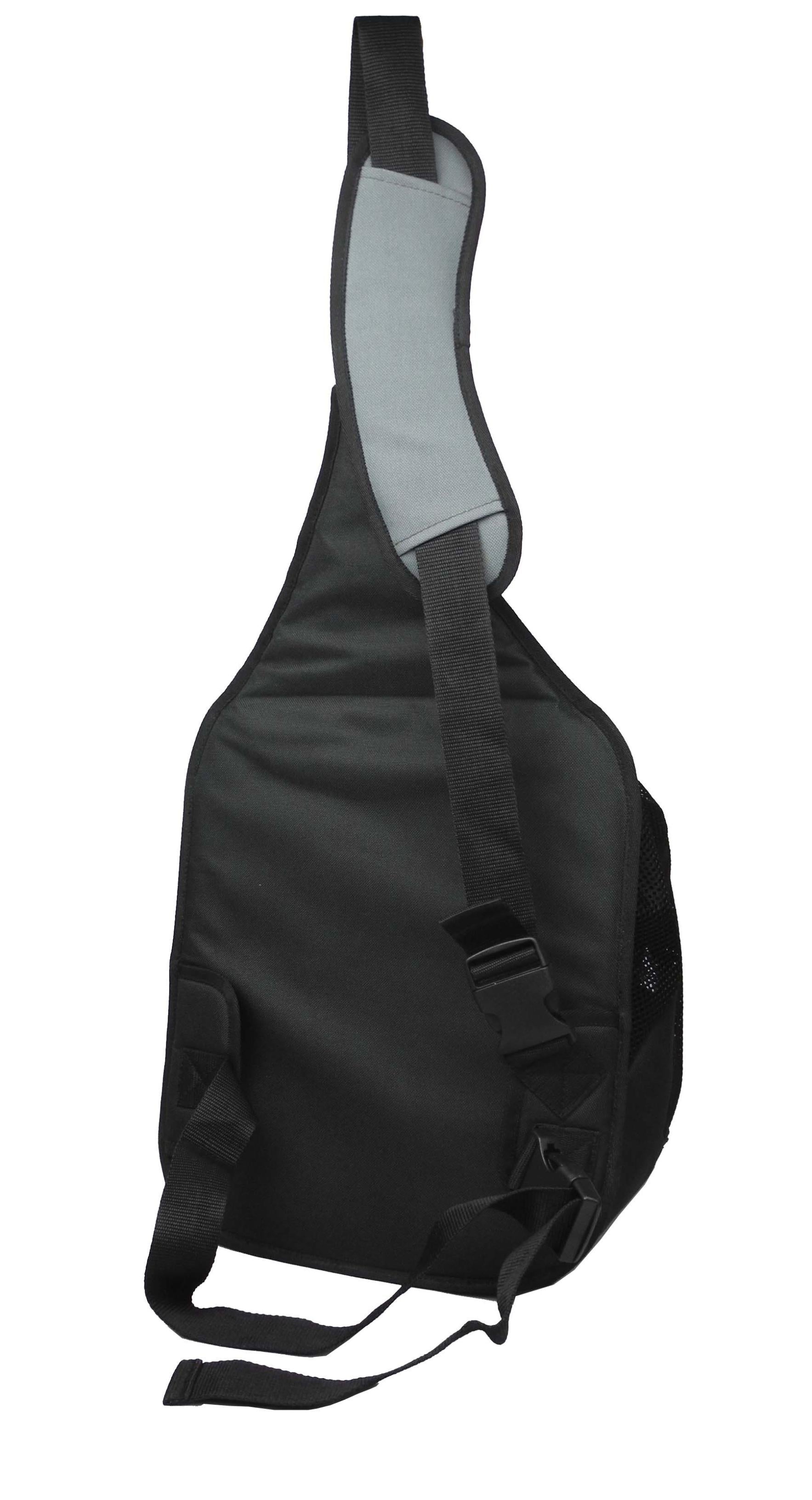 Single Strap Over-the-shoulder Navigation Hands Free Backpack And Front Pack Pet Carrier