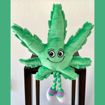 Load image into Gallery viewer, Mary Jane the Marijuana Leaf 420 Dog Toy
