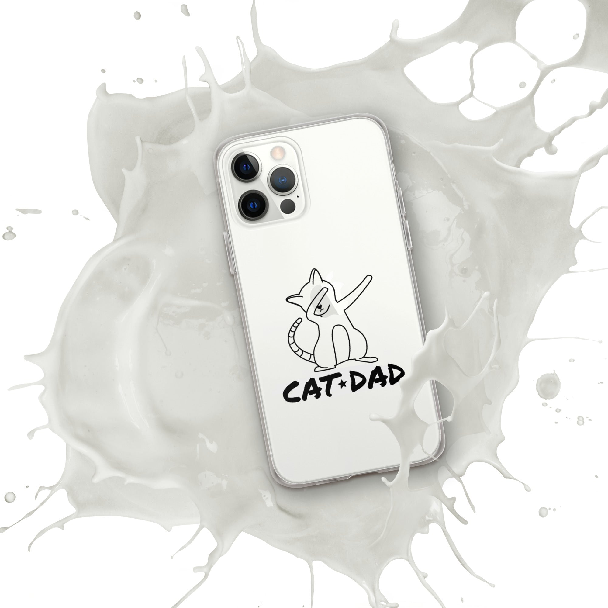 Cat Dad iPhone Case