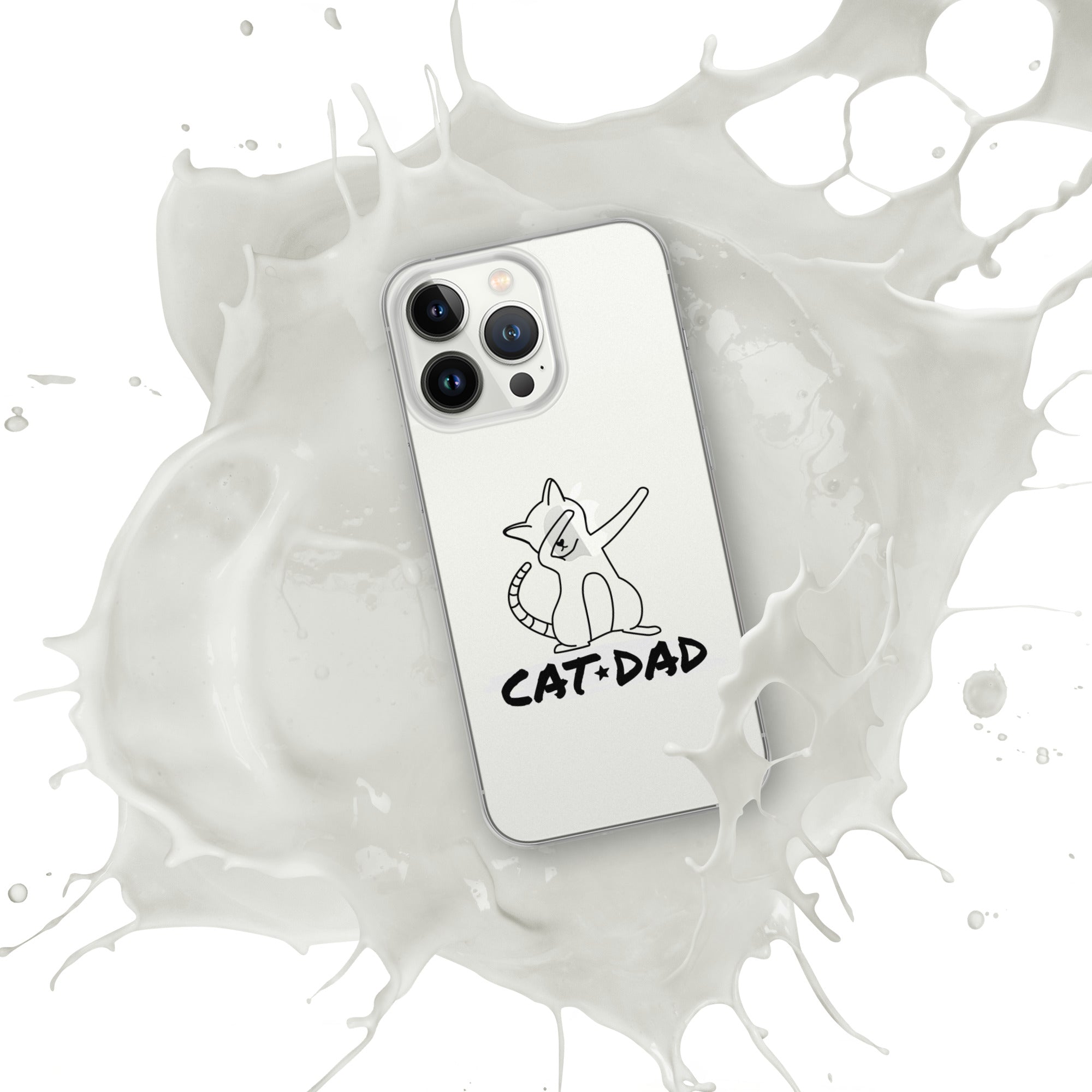 Cat Dad iPhone Case